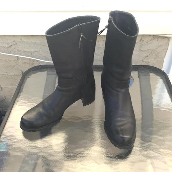 Stuart Weitzman Leather Boots, Size 7.5M - Picture 4 of 6